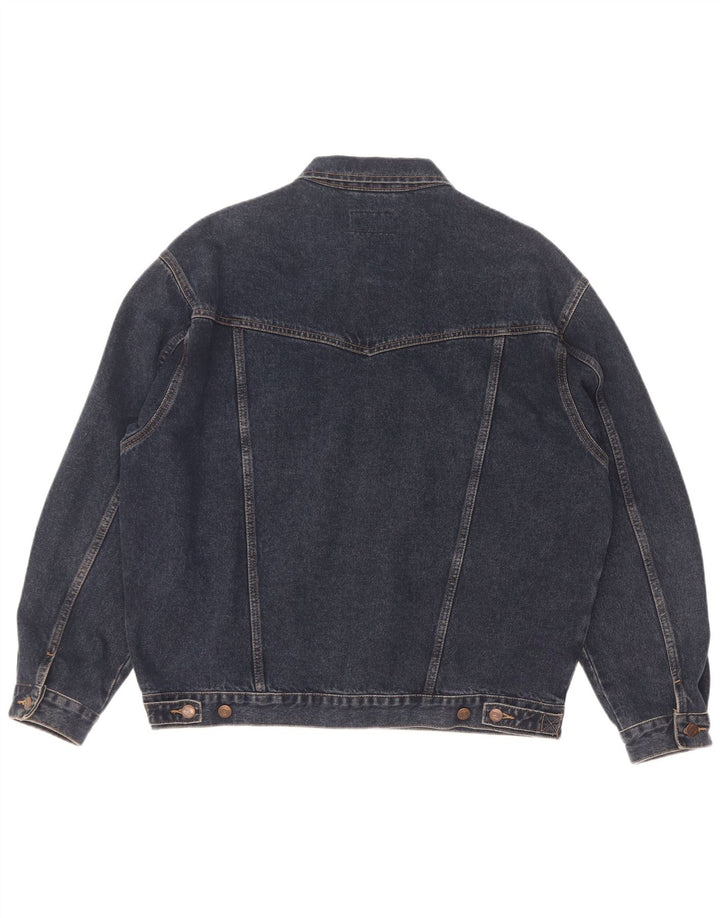 Wrangler Herre denimjakke UK 42 XL Blå Bomuld