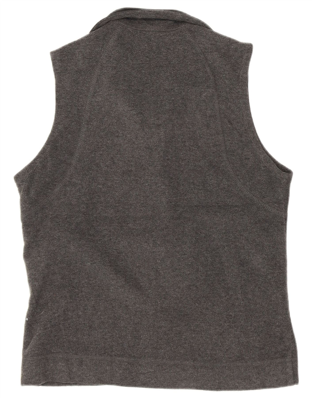 Columbia Womens Fleece Gilet UK 14 Medium Grey Polyester