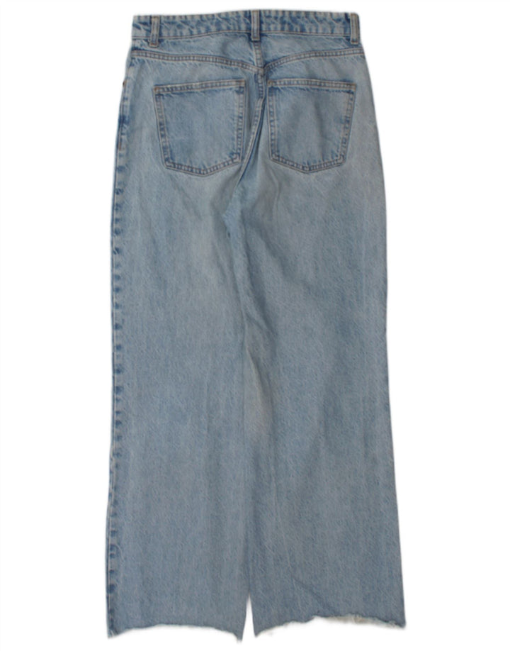 Zara Dame Løse Jeans EU 38 Small W28 L29 Blå