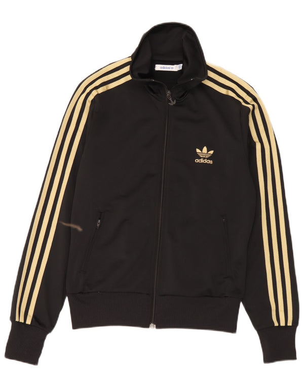 Adidas Grafisk træningsdragt topjakke til kvinder EU 38 Medium Sort