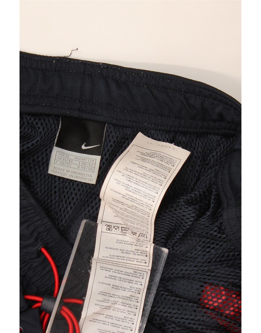 NIKE Capri træningsdragt bukser til mænd Medium Marineblå Colourblock Nylon