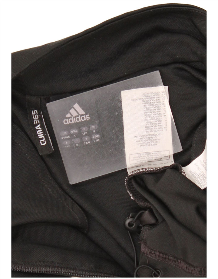 Adidas Herre Clima 365 Pullover Træningsdragt Top UK 44/46 Stor Sort