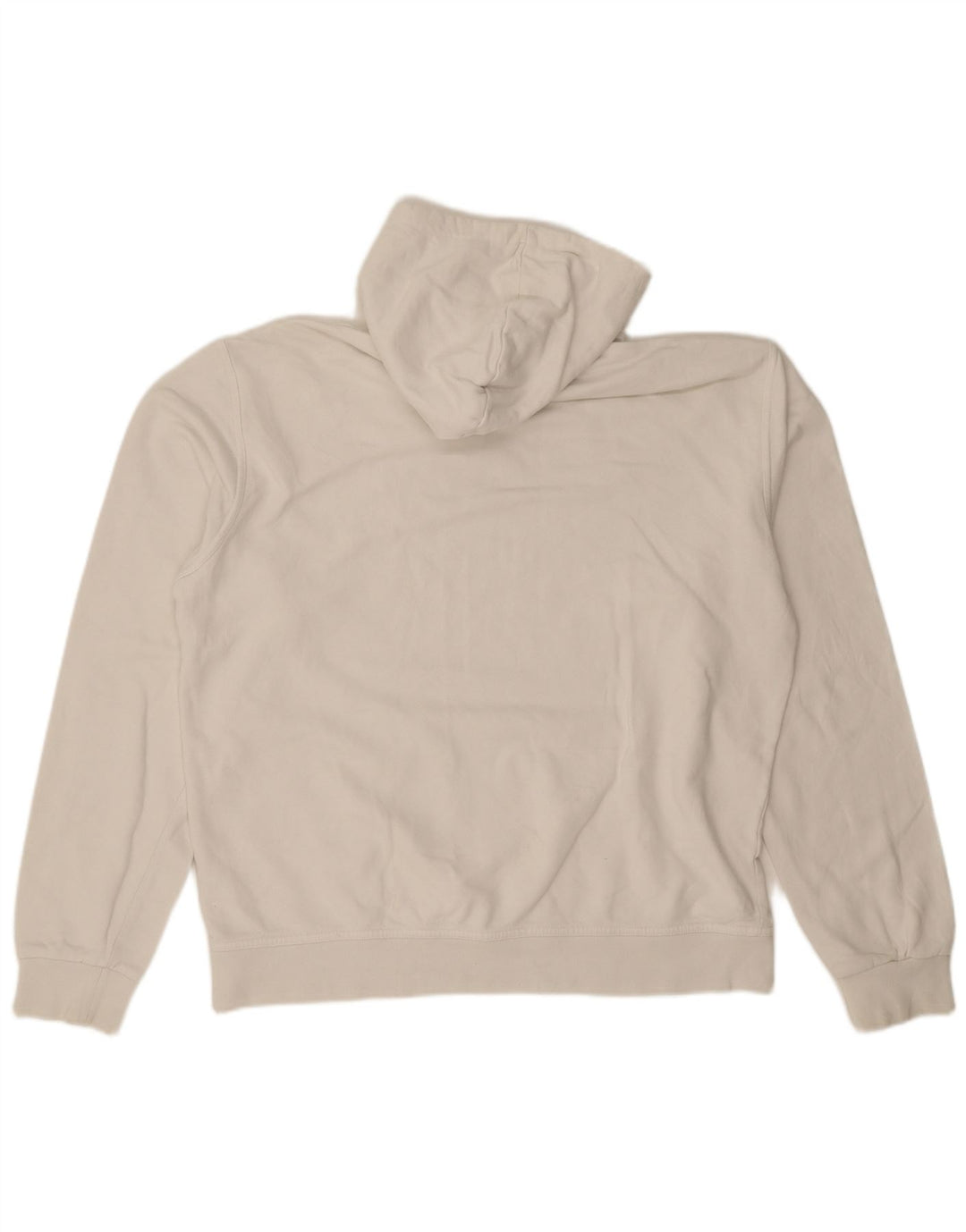 Asics Grafisk hættetrøje til mænd XL Off White Bomuld