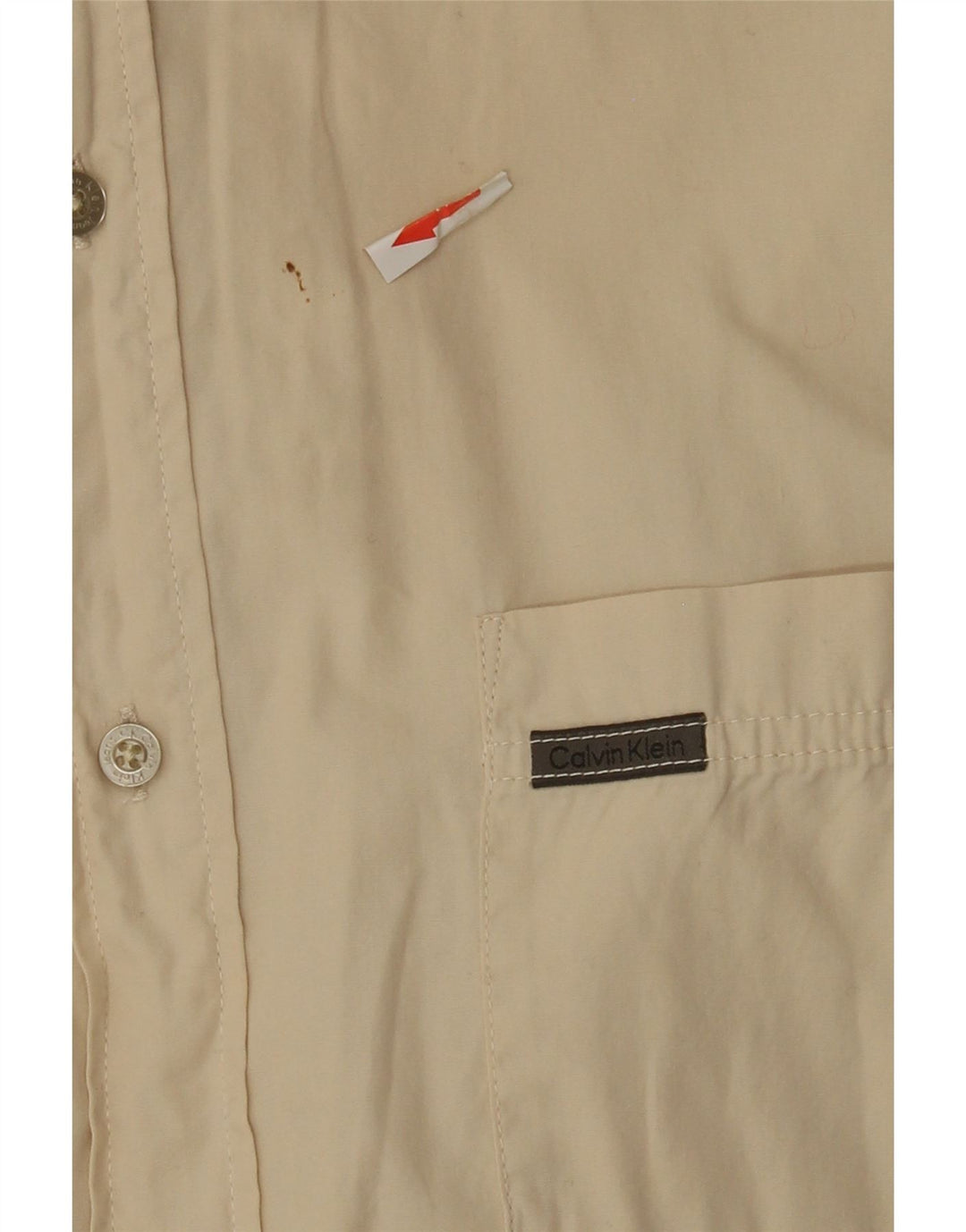 Calvin Klein Jeans Herreskjorte XL Beige