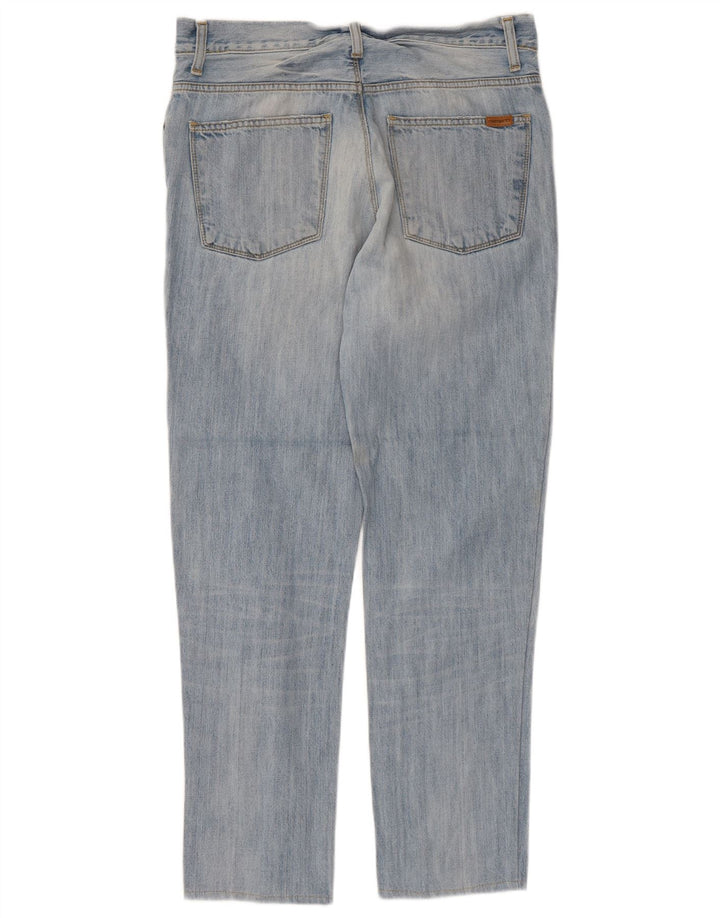 Carhartt Straight Jeans til mænd W34 L28 blå bomuld