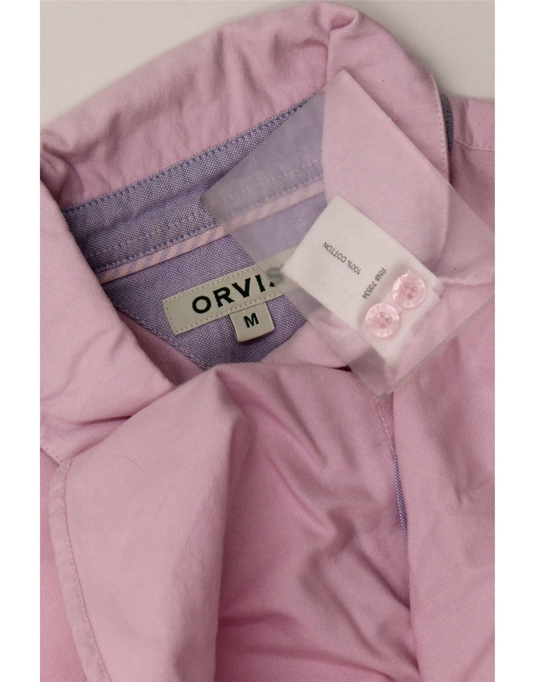 Orvis Dameskjorte UK 14 Medium Pink Bomuld