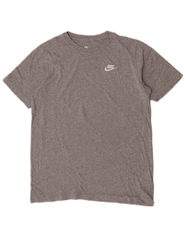 Nike Boys T-Shirt Top 13-14 år XL Grå Flecked Bomuld