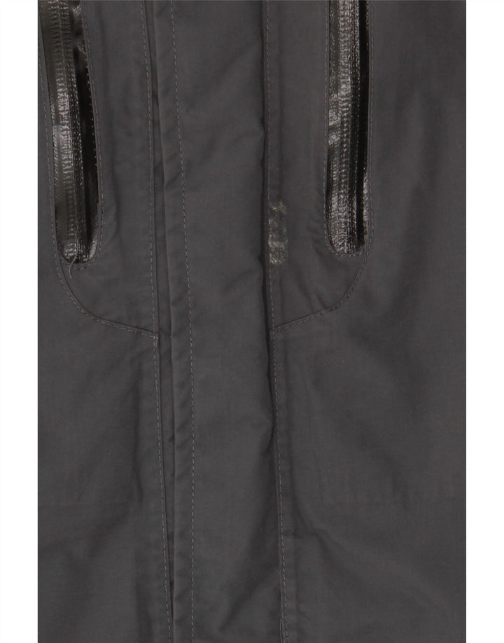Jack Wolfskin Herre Loose Fit regnjakke UK 34 Small Grey Colourblock
