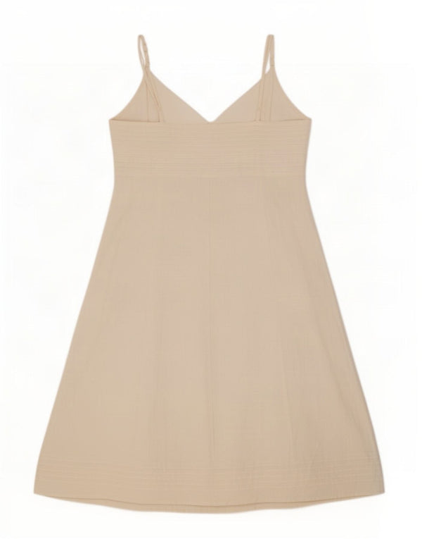 Crew Clothing Dame Sundress UK 16 Large Off White Bomuld