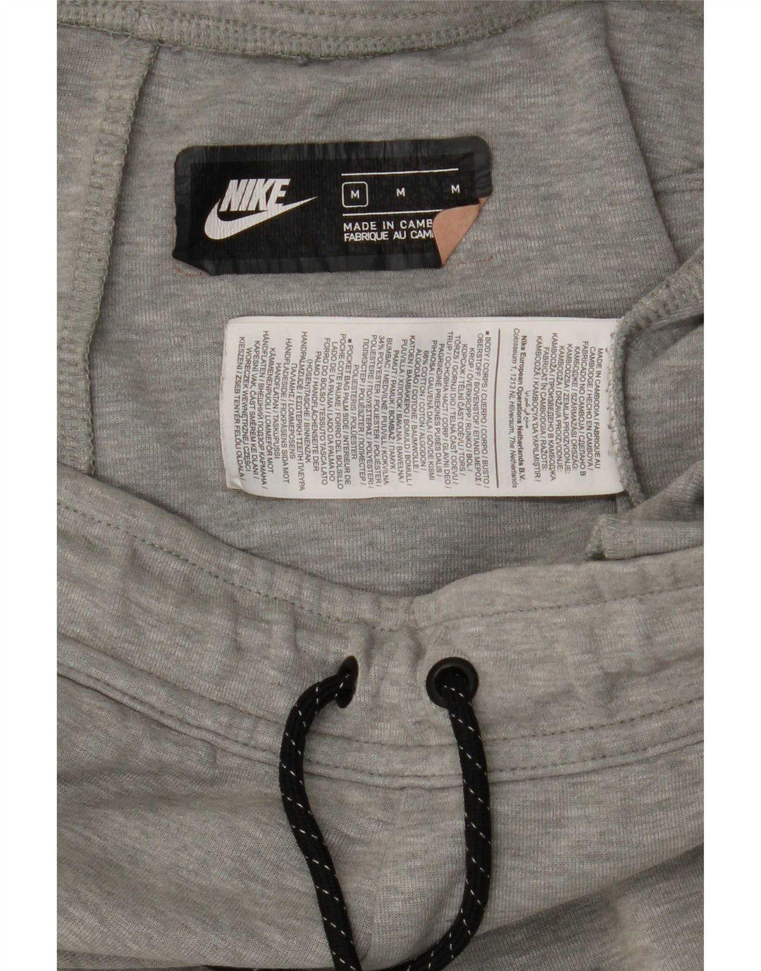 Nike Træningsdragt til mænd Joggers Medium Grå Bomuld