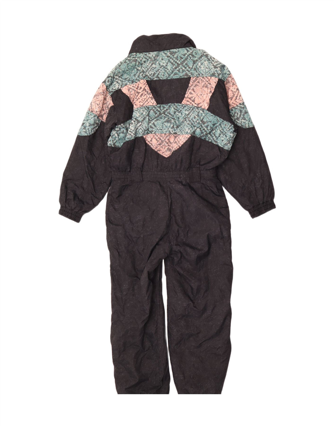 Fila Dame Ski Jumpsuit IT 48 XL Sort Colourblock