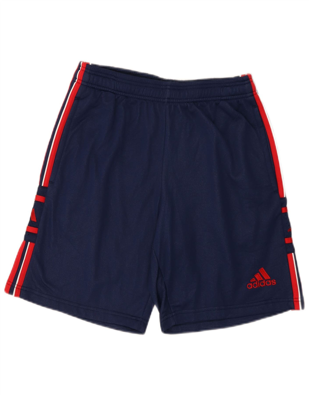 Adidas grafiske sportsshorts til mænd mellem marineblå polyamid