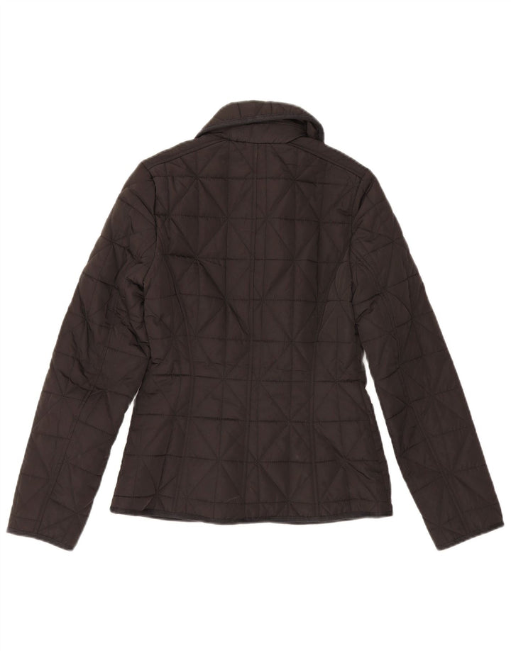 Hobbs Quiltet jakke til kvinder UK 6 XS Sort Polyester Classic
