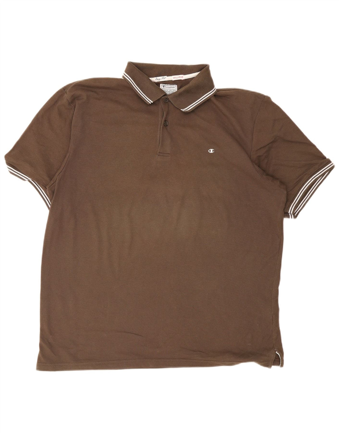 Champion Herre Easy Fit Polo Shirt 3XL Brun