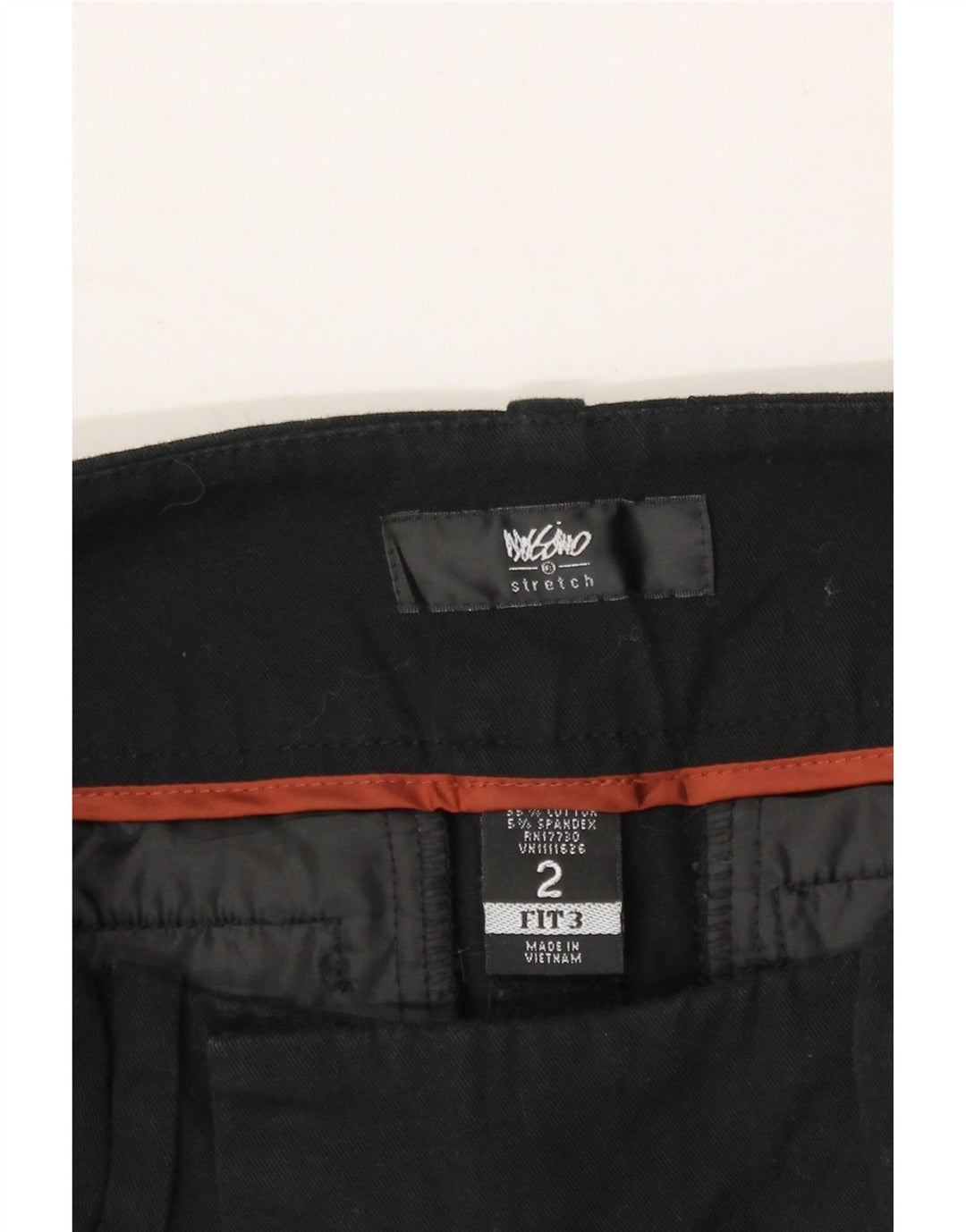 MOSSIMO Womens Bootcut Casual Trousers US 2 XS W32 L30 Black Cotton Vintage Mossimo and Second-Hand Mossimo from Messina Hembry 