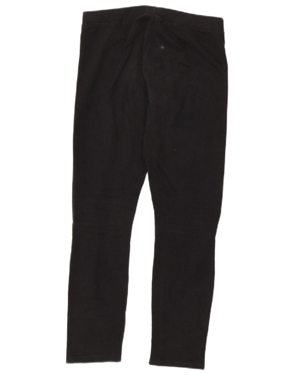 Benetton Womens Leggings UK 12Medium Black