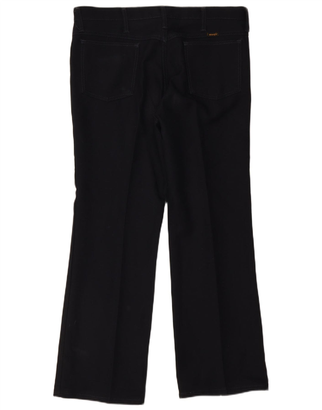 Wrangler Straight Casual Bukser til mænd W36 L30 Marineblå polyester