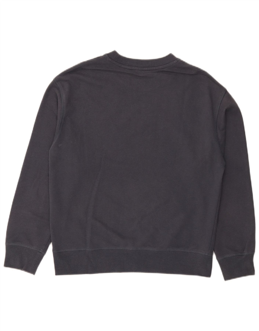 Levi's Grafisk Sweatshirt Jumper UK 14 Medium Marineblå Bomuld