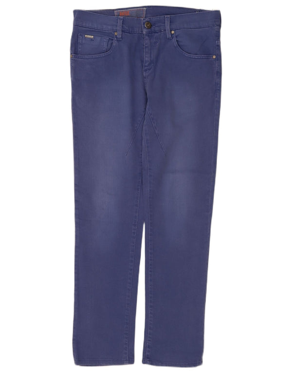 Rifle Dame Straight Jeans W30 L30 Blå Bomuld