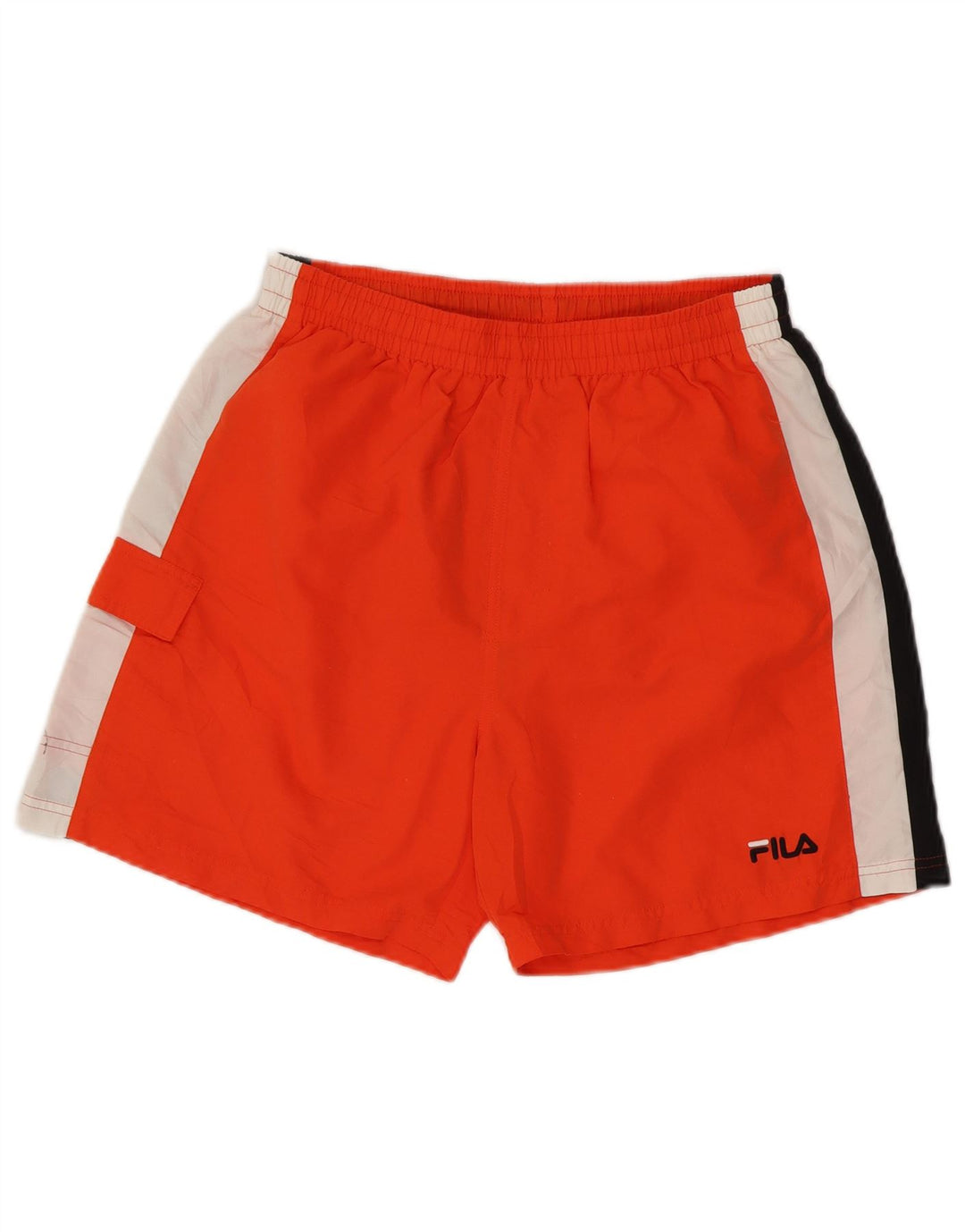 FILA Badeshorts til mænd Large Orange Colourblock Polyester