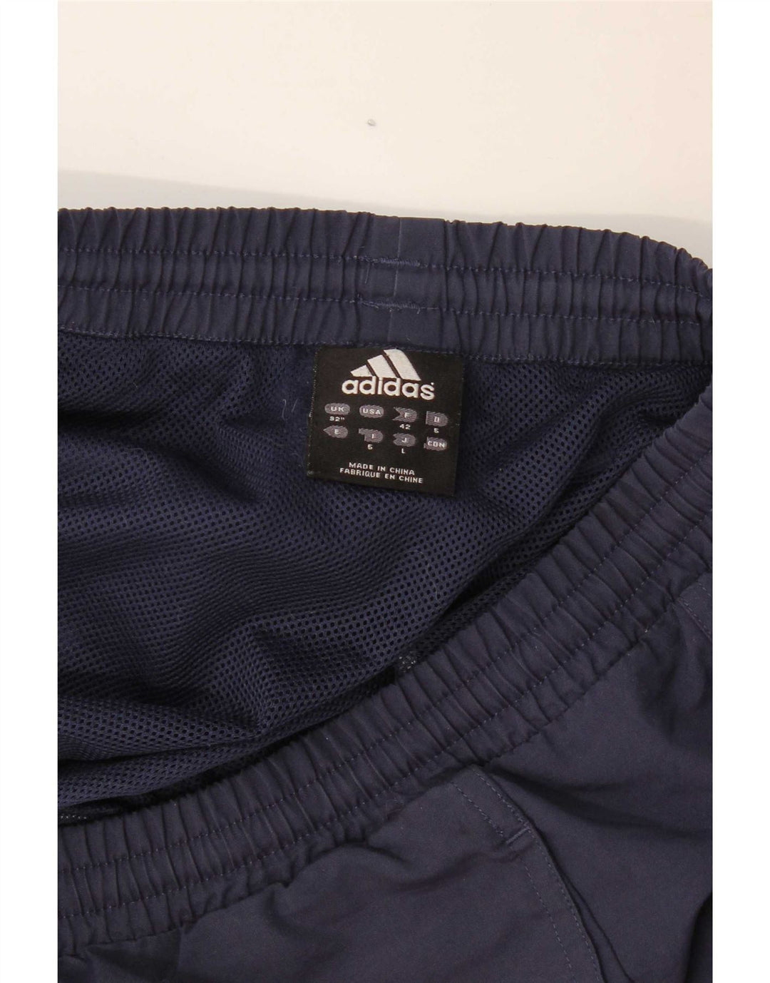 Adidas Sportsshorts til mænd Large Navy Blue Colourblock