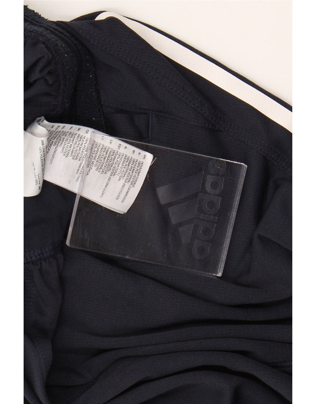 Adidas drenge sportsshorts 7-8 år marineblå polyester