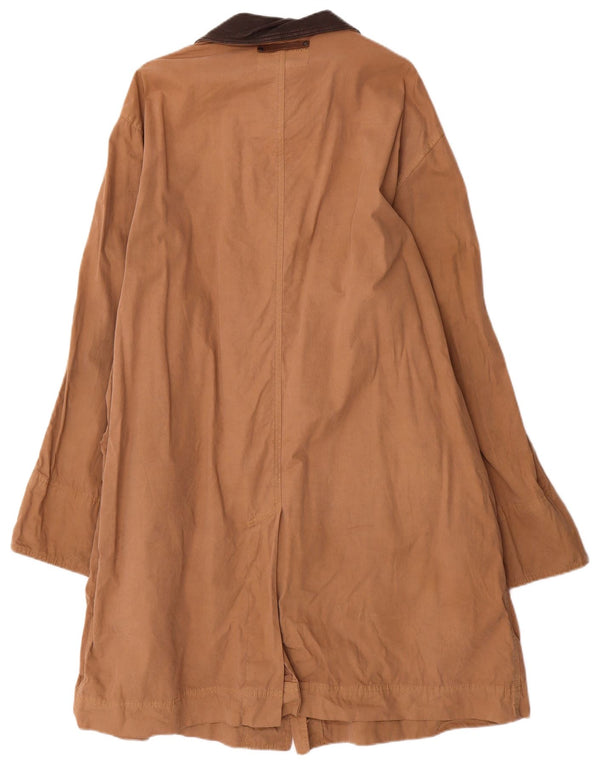 Marlboro Classics Herre Utility Jacket EU 56 3XL Brun Colourblock