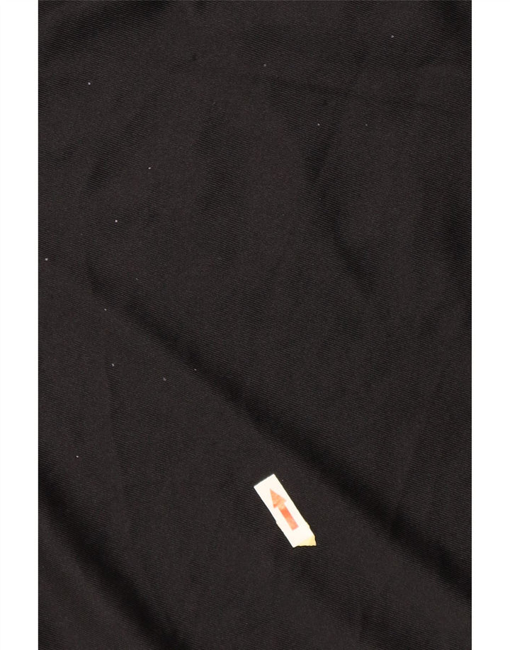 NIKE Grafisk T-shirt top mellem sort polyester til mænd