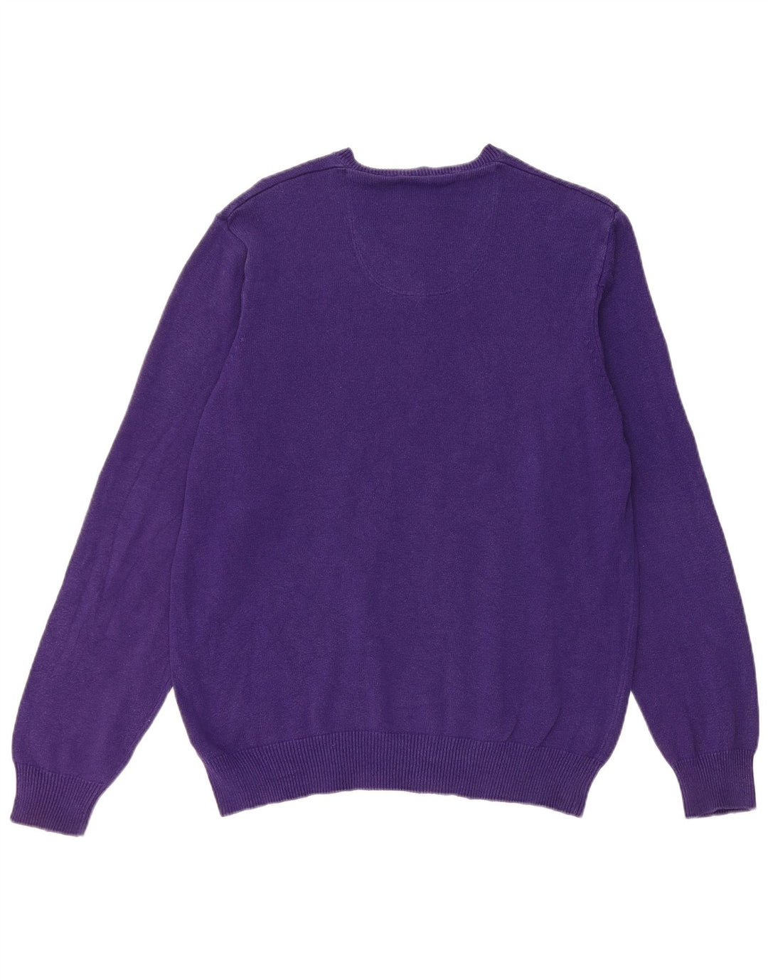 Marks & Spencer Herre Blue Harbor V-hals sweater Medium Lilla