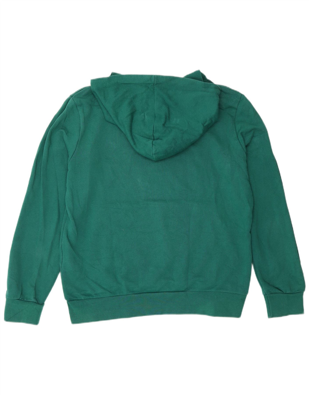 Diadora Grafisk hættetrøje til mænd mellemgrøn bomuld