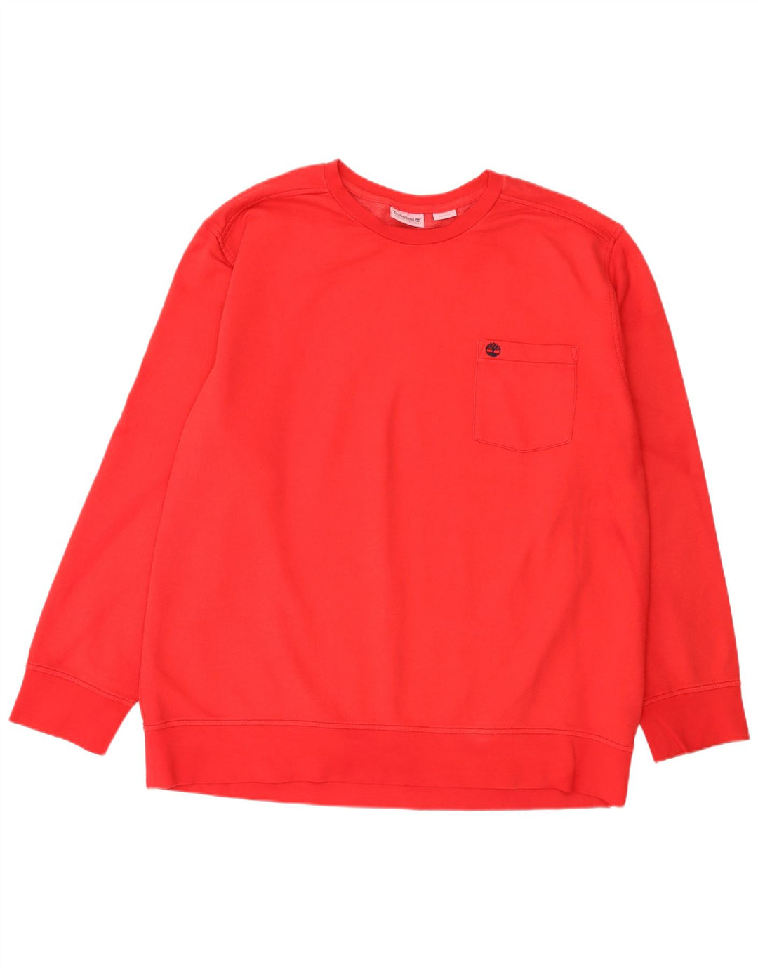 Timberland Herre Sweatshirt Jumper 3XL Rød Bomuld