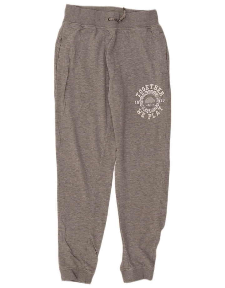 ELLESSE Herre grafisk træningsdragt Bukser Joggers Medium Grey Flecked