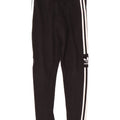 Adidas Dame Grafiske Leggings UK 12 Medium Sort Bomuld
