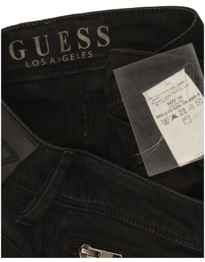 Guess Slim Jeans til kvinder W30 L34 Sort bomuld