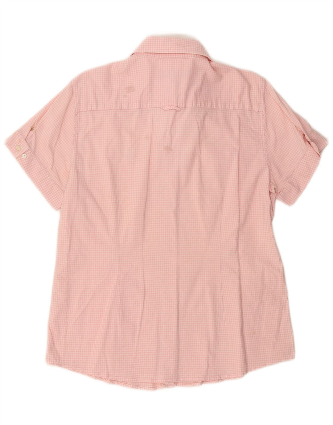 GANT kortærmet skjorte til kvinder UK 20 Large Pink Gingham