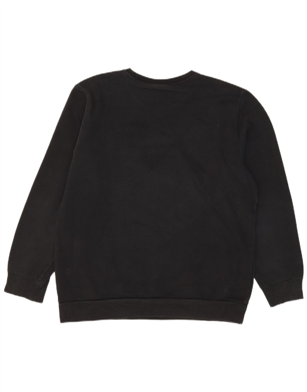 Adidas Herre Sweatshirt Jumper Large Sort Bomuld