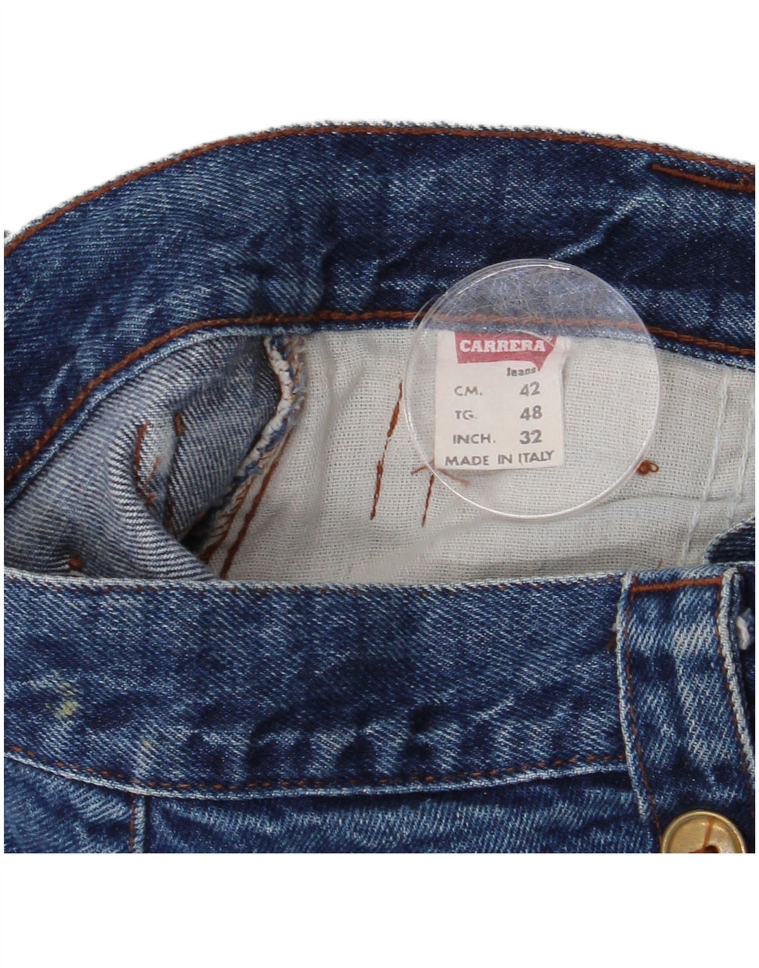 Carrera Straight Jeans til mænd W32 L26 blå bomuld