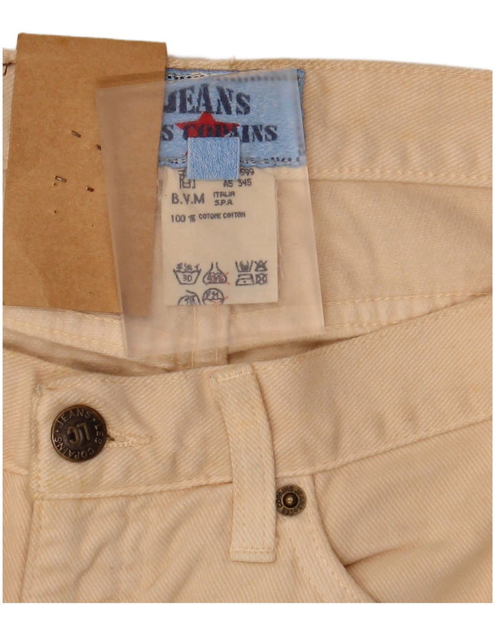 Les Copains Dame tilspidsede jeans W33 L32 Beige Bomuld