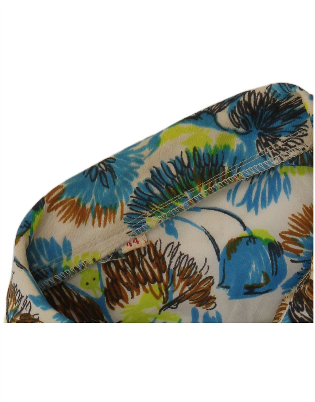 Vintage Dameskjorte IT 44 Medium Multicolored Floral