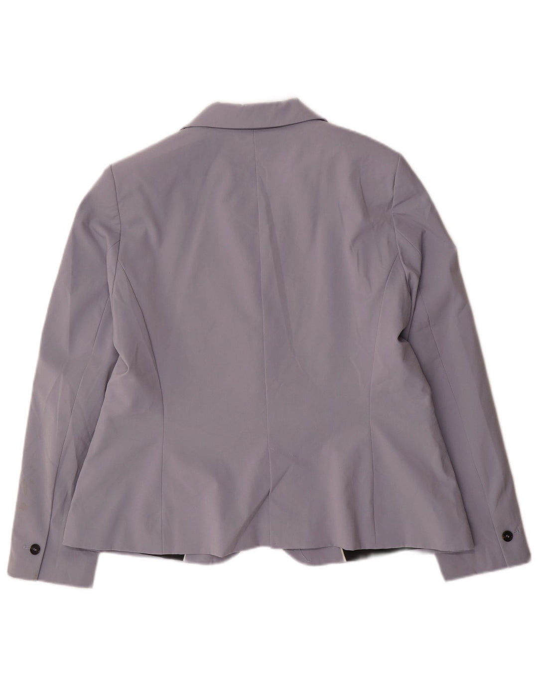 Zara Dame 1 Knap Blazer Jakke EU 46 2XL Lilla Polyester