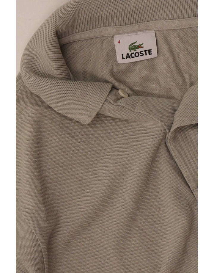 Lacoste herre poloskjorte str. 4 Medium Grå