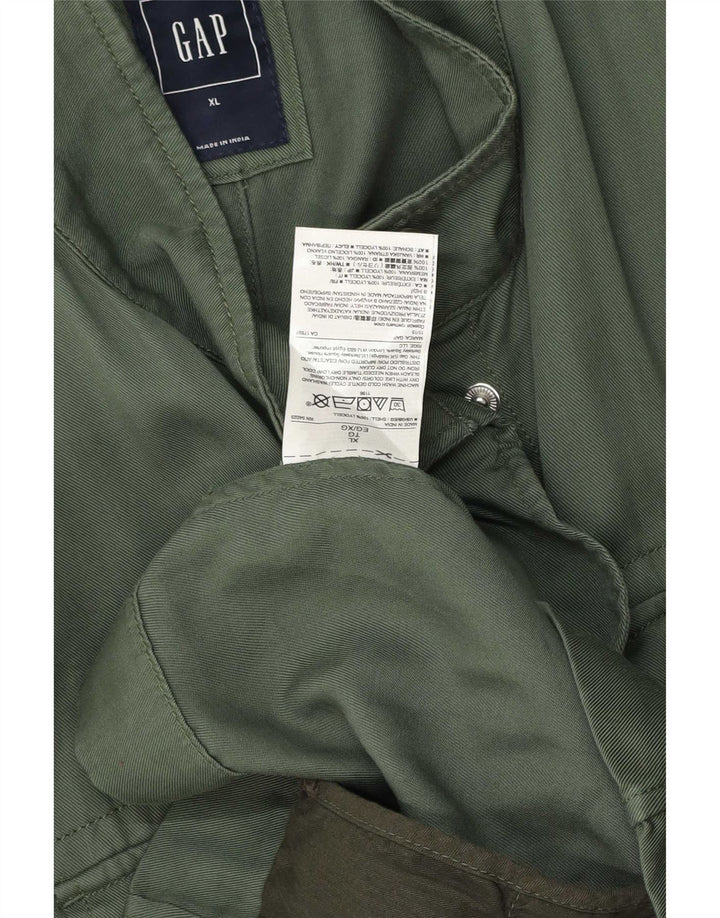 Gap Womens Utility Gilet UK 18 XL Grøn Lyocell