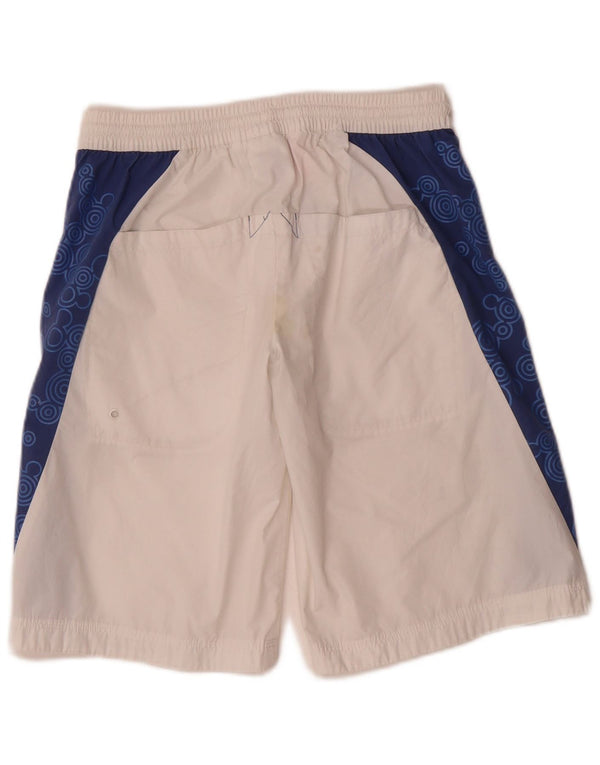 Adidas drenge grafiske sportsshorts 11-12 år Hvid Colourblock Polyester