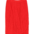 VINTAGE Womens Straight Skirt W30 Medium Red Vintage Vintage and Second-Hand Vintage from Messina Hembry 