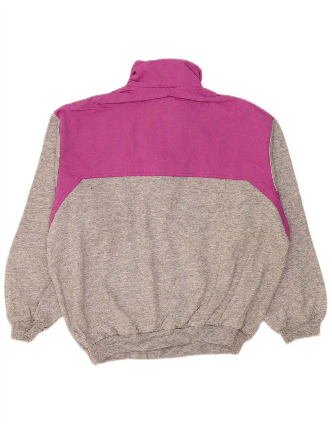 Belfe & Belfe Sweatshirt med lynlås til mænd IT 52 Stor grå farveblok