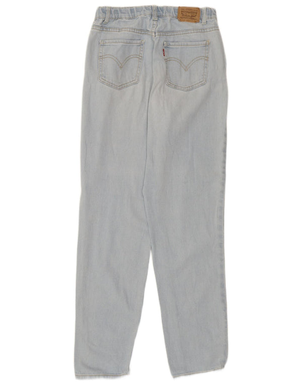Levi's Girls Højtaljede løse jeans 13-14 år W27 L30 Blå
