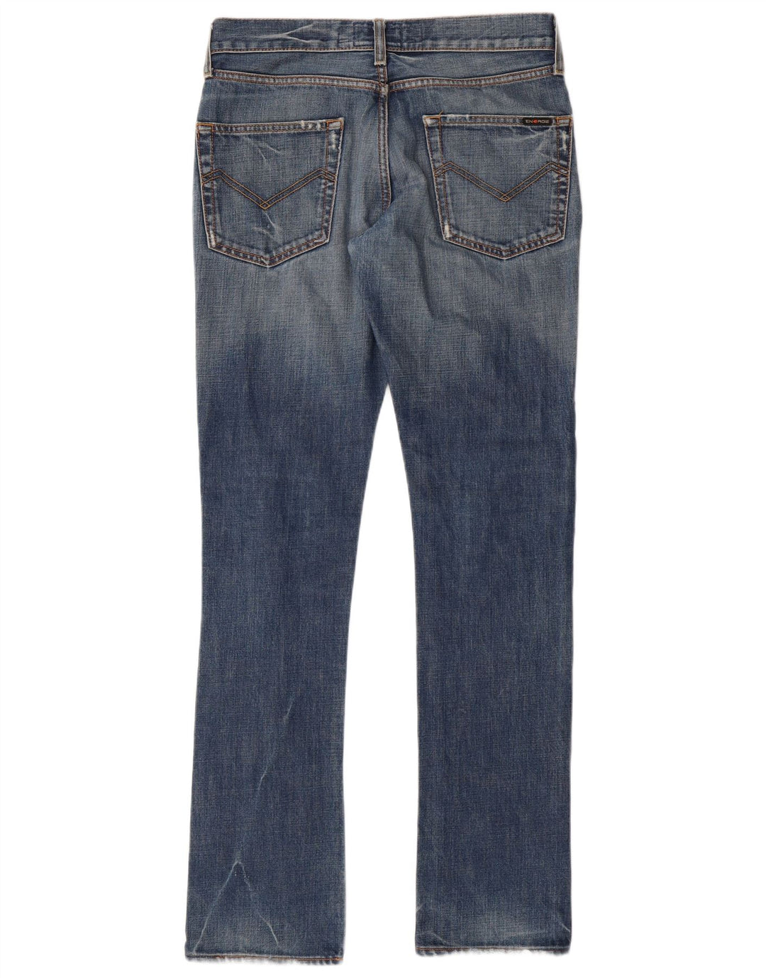 ENERGIE Womens Morris Straight Jeans W30 L34  Blue Cotton