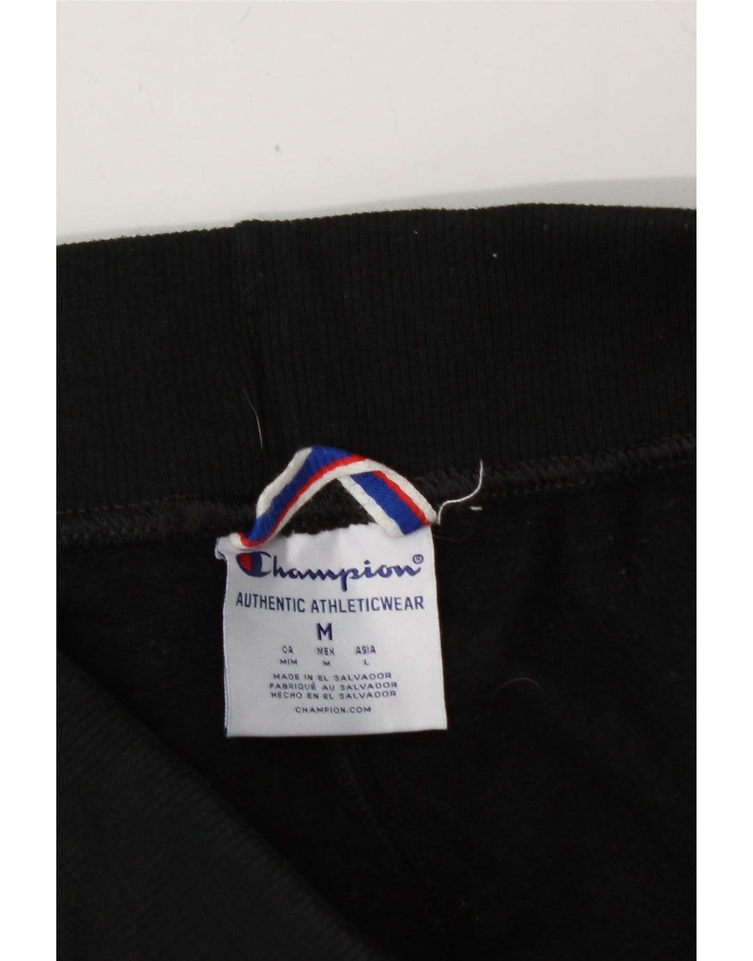 CHAMPION Womens Graphic Tracksuit Trousers Joggers UK 12 Medium  Black Vintage Champion and Second-Hand Champion from Messina Hembry 