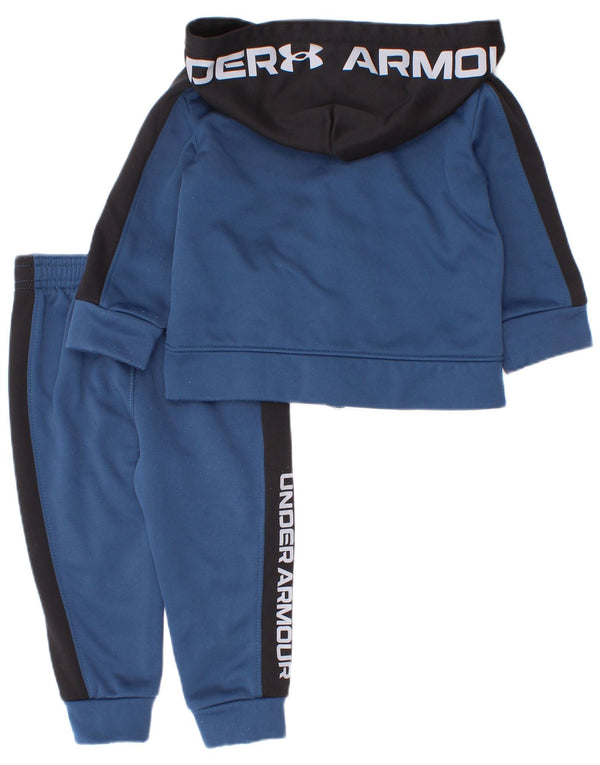 Under Armour Baby Boys hel træningsdragt 9-12 måneder Navy Blue Colourblock