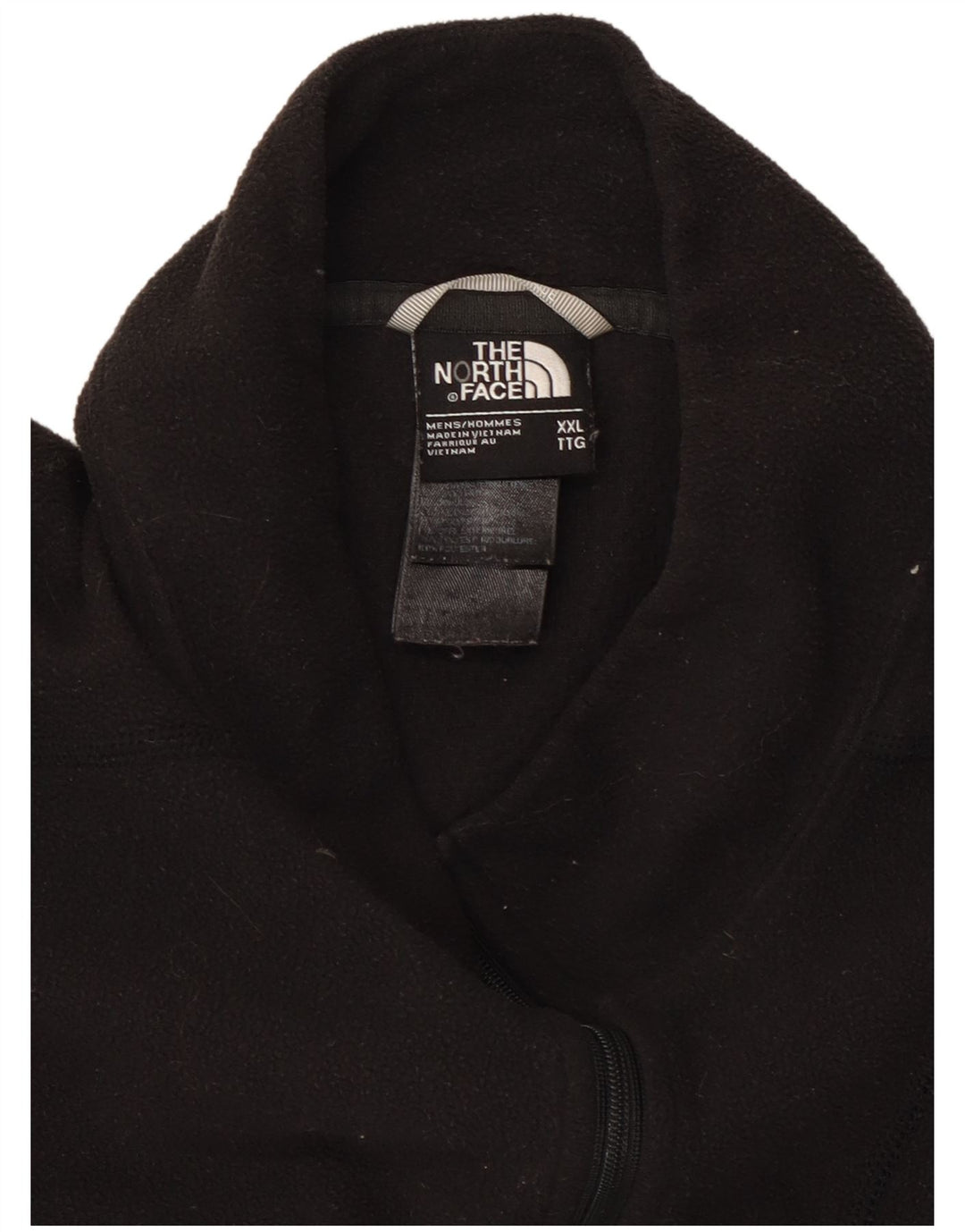 The North Face Herre lynlåshals Fleece Jumper 2XL sort polyester